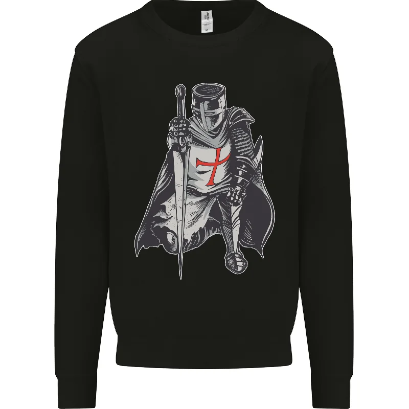 activewear hoodieA Nights Templar St Georges Day England Mens Sweatshirt Jumper