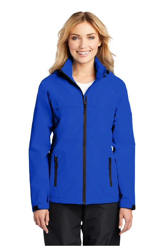 stylish lightweight coatPort Authority Womens Torrent Waterproof Full Zip Hooded Jacket - True Royal Blue