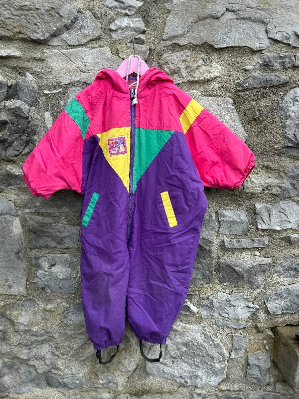 80s Colourful winter suit  18m (86cm)