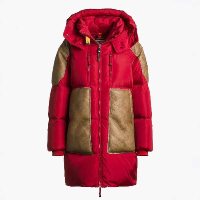 cozy fleece coatWOMEN'S DOWN JACKET CAROLINA TRUE RED