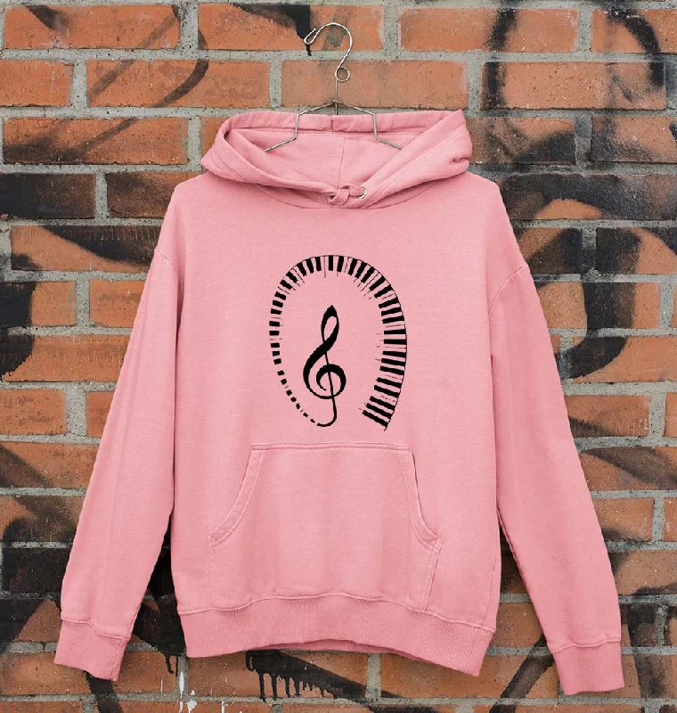 zip-up hoodiePiano Unisex Hoodie for Men/Women