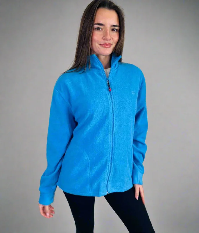 high-end athletic hoodieBlue Polar Fleece Jacket