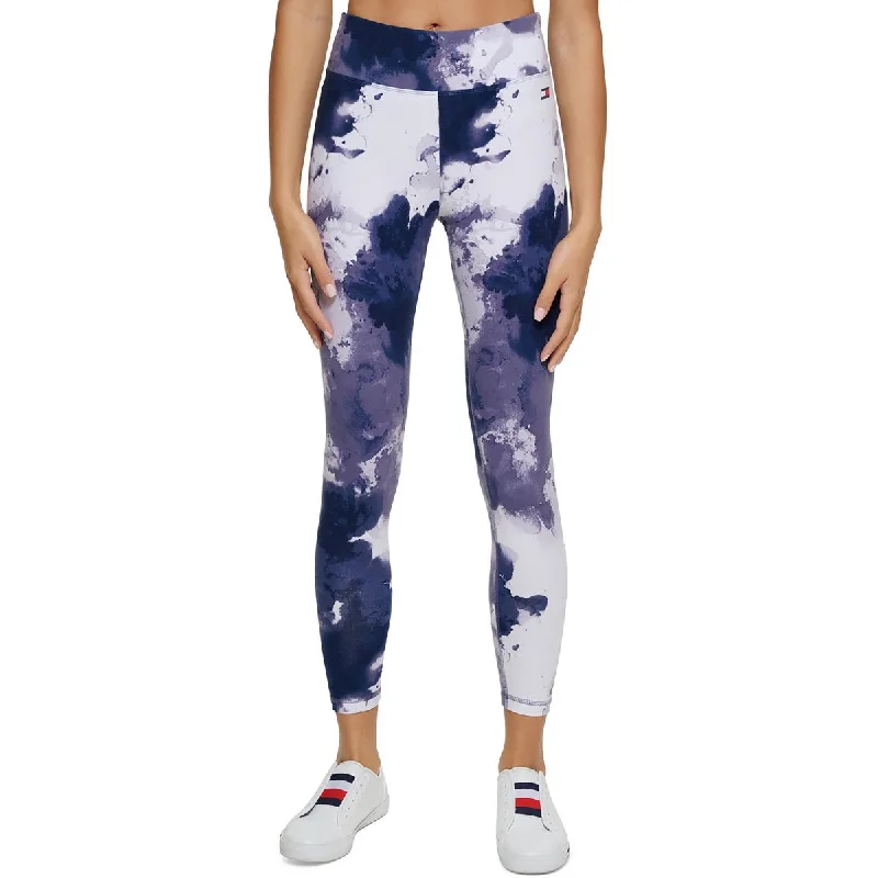 modern sports hoodieTommy Hilfiger Sport Womens Watercolor Workout Athletic Leggings