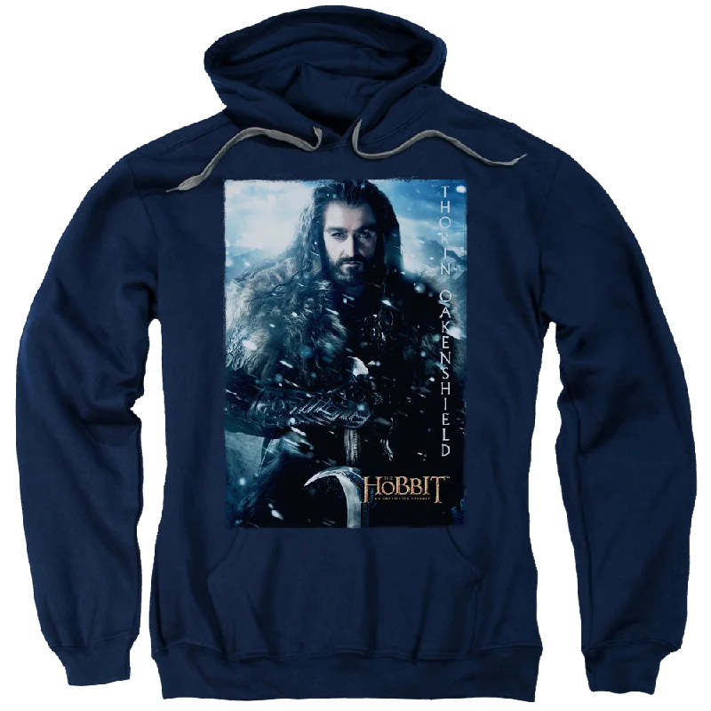 sleek hoodieHobbit Movie Trilogy, The Thorin Poster - Pullover Hoodie