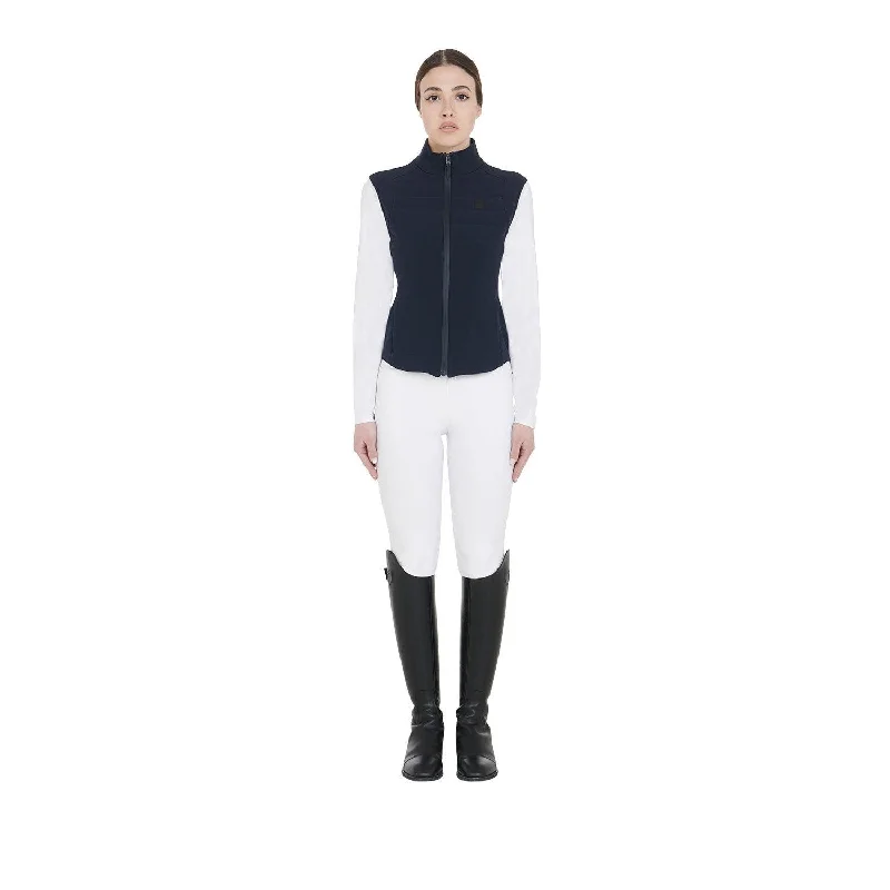 sporty outerwearEquestro women's vest in technical breathable fabric