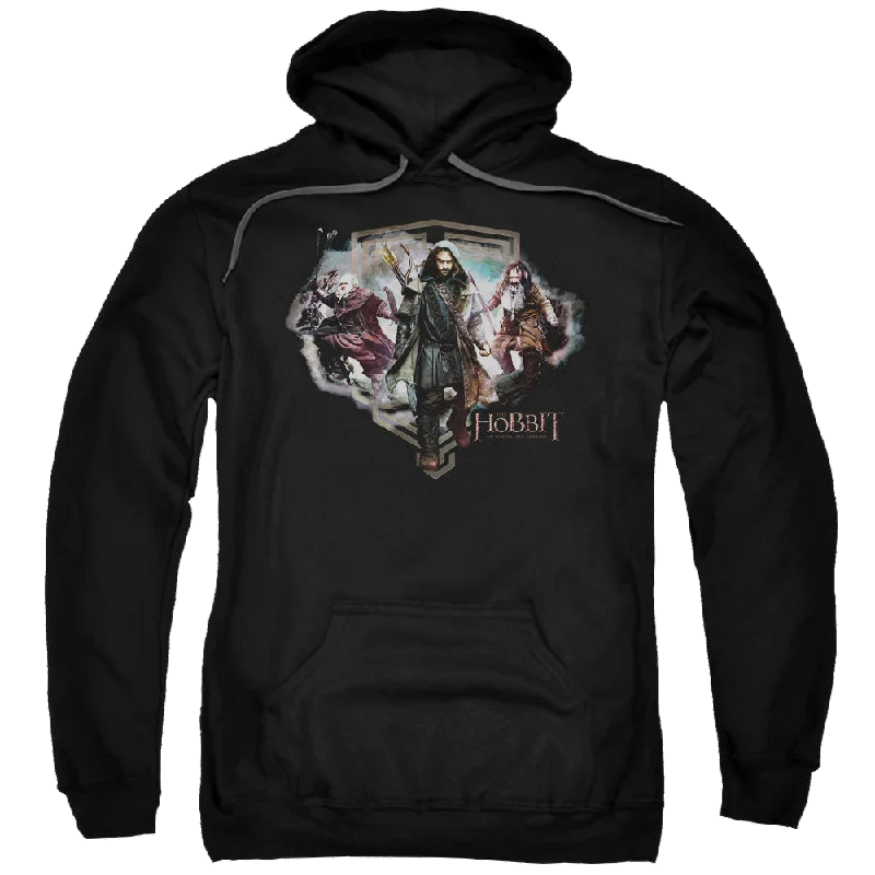 casual hoodie for fallHobbit Movie Trilogy, The Three Dwarves - Pullover Hoodie