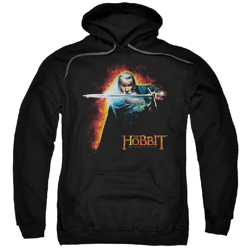 trendy hooded sweatshirtHobbit Movie Trilogy, The Secret Fire - Pullover Hoodie