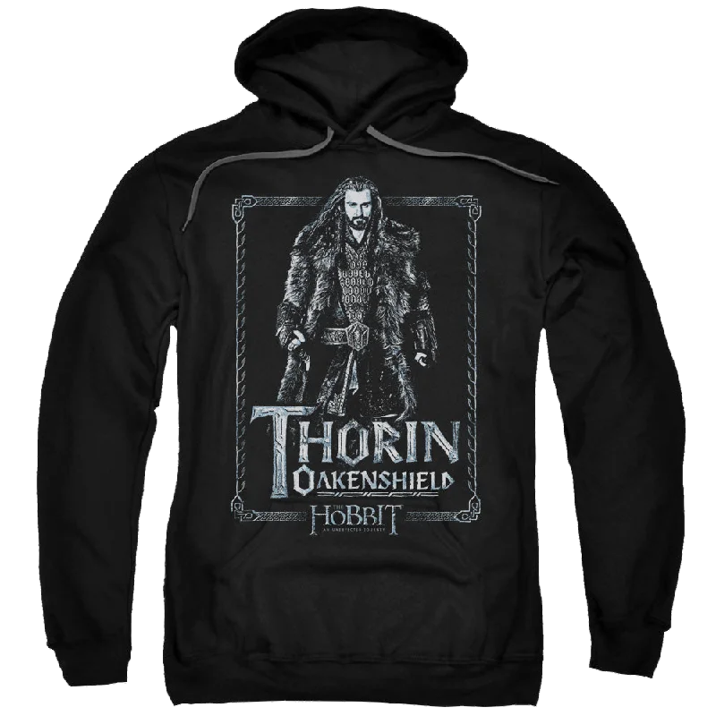 vintage hoodieHobbit Movie Trilogy, The Thorin Stare - Pullover Hoodie