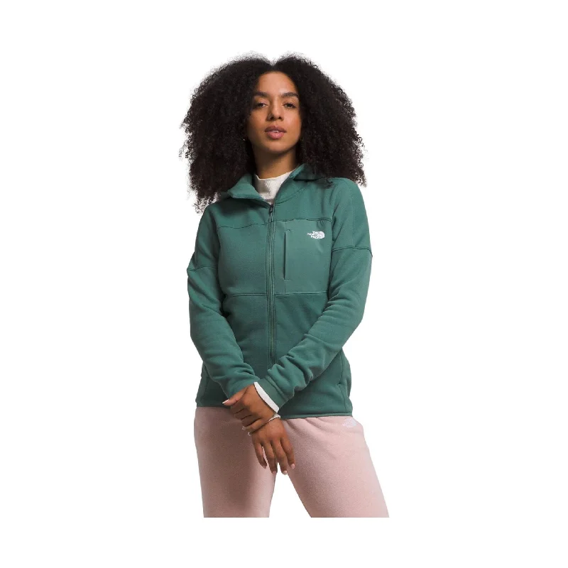 oversized puffer coatThe North Face Women's Canyonlands High Altitude Hoodie - Dark Sage